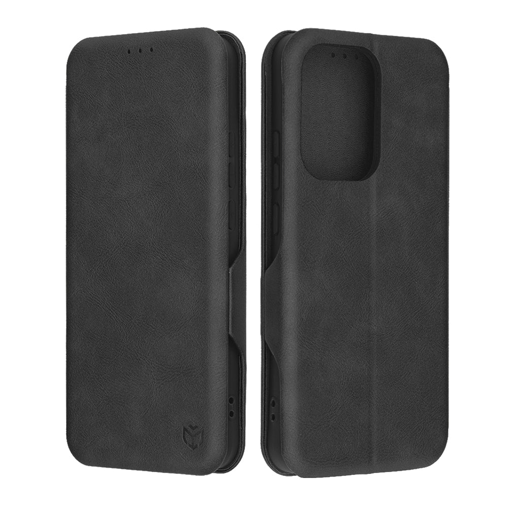 Hoes voor Oppo Reno13, Techsuit, Safe Wallet Plus, Zwart