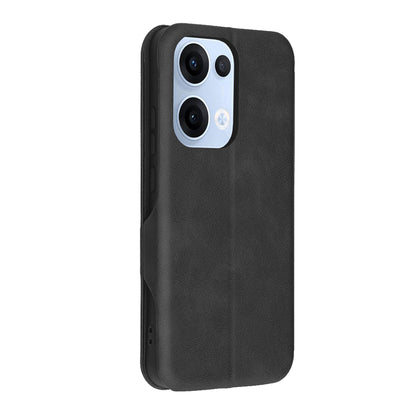 Hoes voor Oppo Reno13, Techsuit, Safe Wallet Plus, Zwart