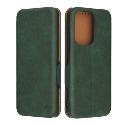 Hoes voor Oppo Reno13, Techsuit, Safe Wallet Plus, Groen