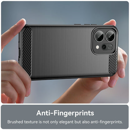 Case for Oppo Reno14 F, Techsuit, Carbon, Black