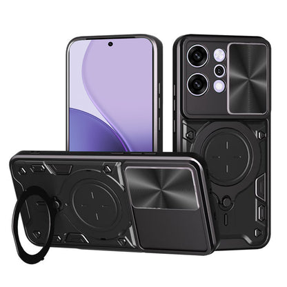 Hoes voor Oppo Reno14 Pro, Techsuit, CamGuard Pro, Zwart