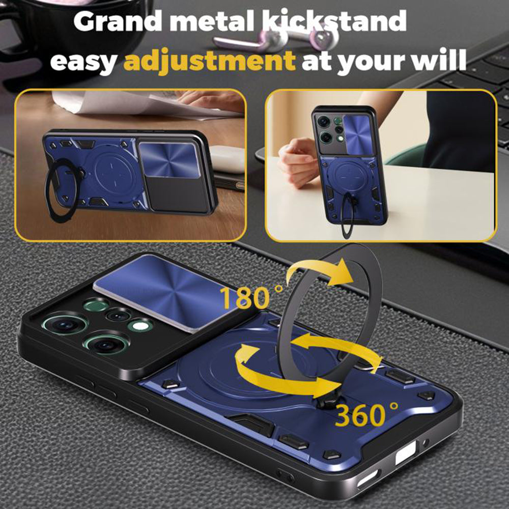 Hoes voor Oppo Reno14 Pro, Techsuit, CamGuard Pro, Zwart