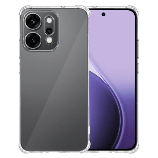 Hoes voor Oppo Reno14 Pro, Techsuit, Schokbestendig Transparant, Helder