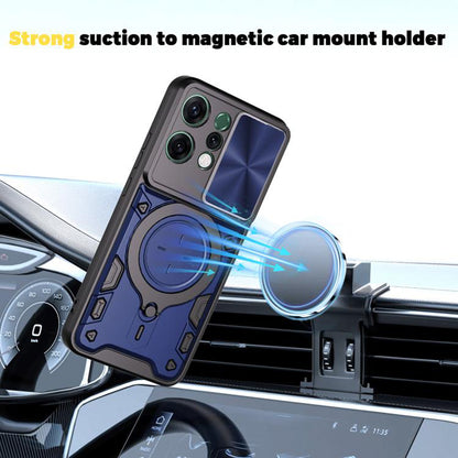 Hoes voor Oppo Reno14, Techsuit, CamGuard Pro, Zwart