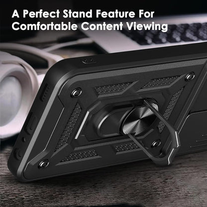 Hoes voor Oppo Reno14, Techsuit, CamShield, Zwart