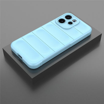 Hoes voor Oppo Reno15 FS / Reno15 F, Techsuit, Magic Shield, Blauw