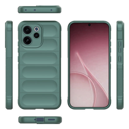 Hoes voor Oppo Reno15 FS / Reno15 F, Techsuit, Magic Shield, Groen