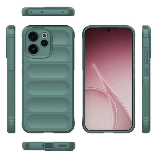Hoes voor Oppo Reno15 FS / Reno15 F, Techsuit, Magic Shield, Groen