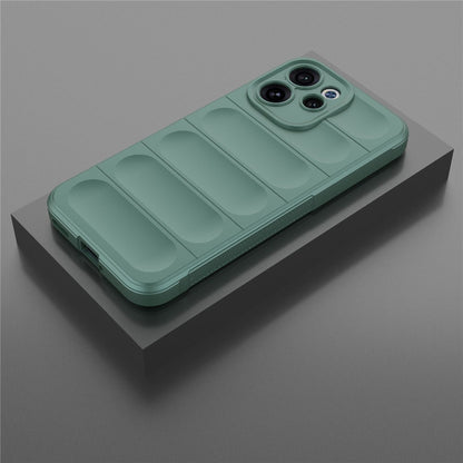 Hoes voor Oppo Reno15 FS / Reno15 F, Techsuit, Magic Shield, Groen