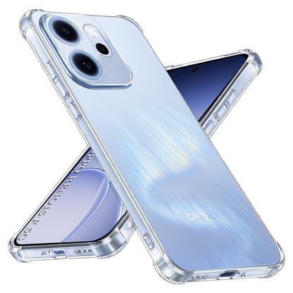 Hoes voor Oppo Reno15 FS / Reno15 F, Techsuit, Schokbestendig Clear, Transparant