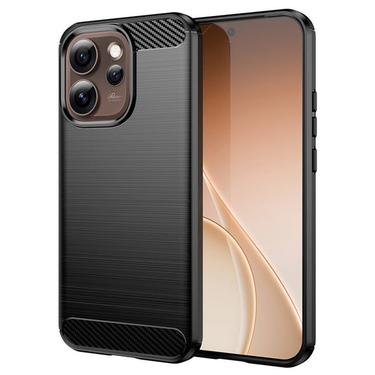 Hoes voor Oppo Reno15 Pro Max, Techsuit, Carbon, Zwart