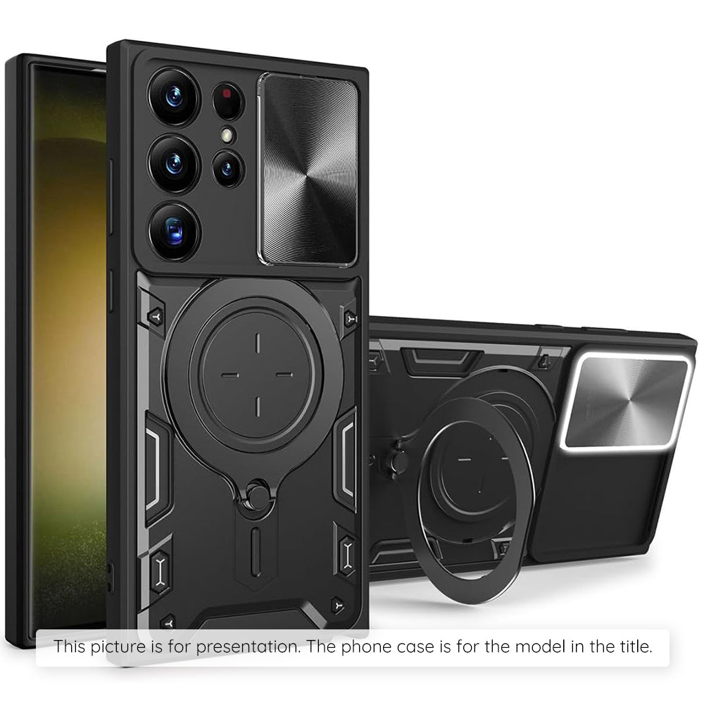 Hoes voor Oppo Reno15, Techsuit, CamGuard Pro, Zwart