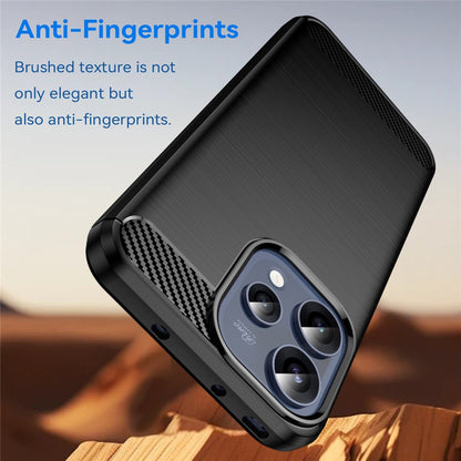 Hoes voor Oppo Reno15, Techsuit, Carbon, Zwart