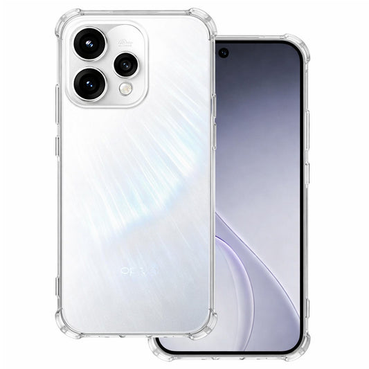 Hoes voor Oppo Reno15, Techsuit, Shockproof Clear, Transparant