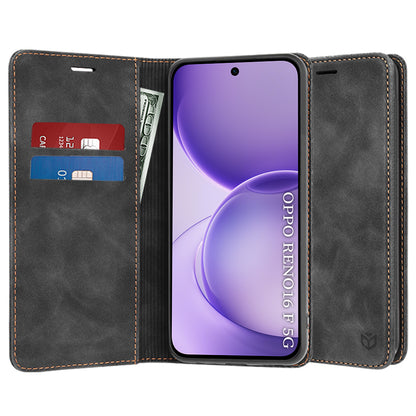 Hoes voor Oppo Reno16 F / Reno16 FS, Techsuit, Confy, Zwart