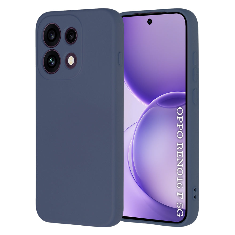 Hoesje voor Oppo Reno16 F / Reno16 FS, Techsuit, SoftFlex, Marineblauw