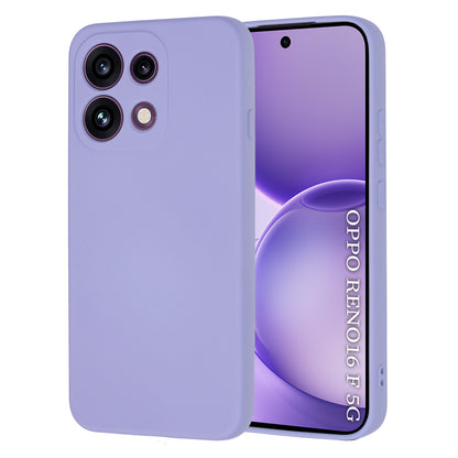 Hoes voor Oppo Reno16 F / Reno16 FS, Techsuit, SoftFlex, Lichtpaars