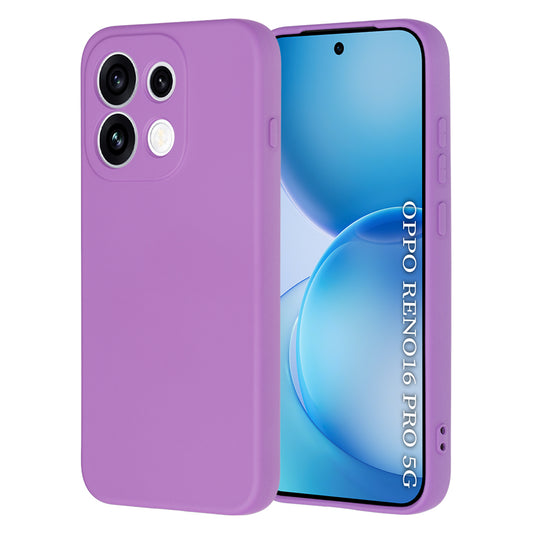 Hoesje voor Oppo Reno16 Pro, Techsuit, SoftFlex, Paars
