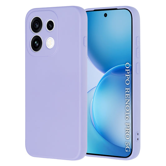 Hoes voor Oppo Reno16 Pro, Techsuit, SoftFlex, Lichtpaars