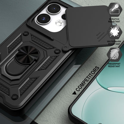 Hoes voor Oppo Reno16 / Reno16 Pro, Techsuit, CamShield, Blauw