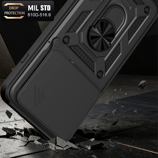 Case for Oppo Reno16 / Reno16 Pro, Techsuit, CamShield, Green