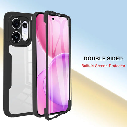 Hoes voor Oppo Reno16 / Reno16 Pro, Techsuit, ColorVerse 360, Zwart