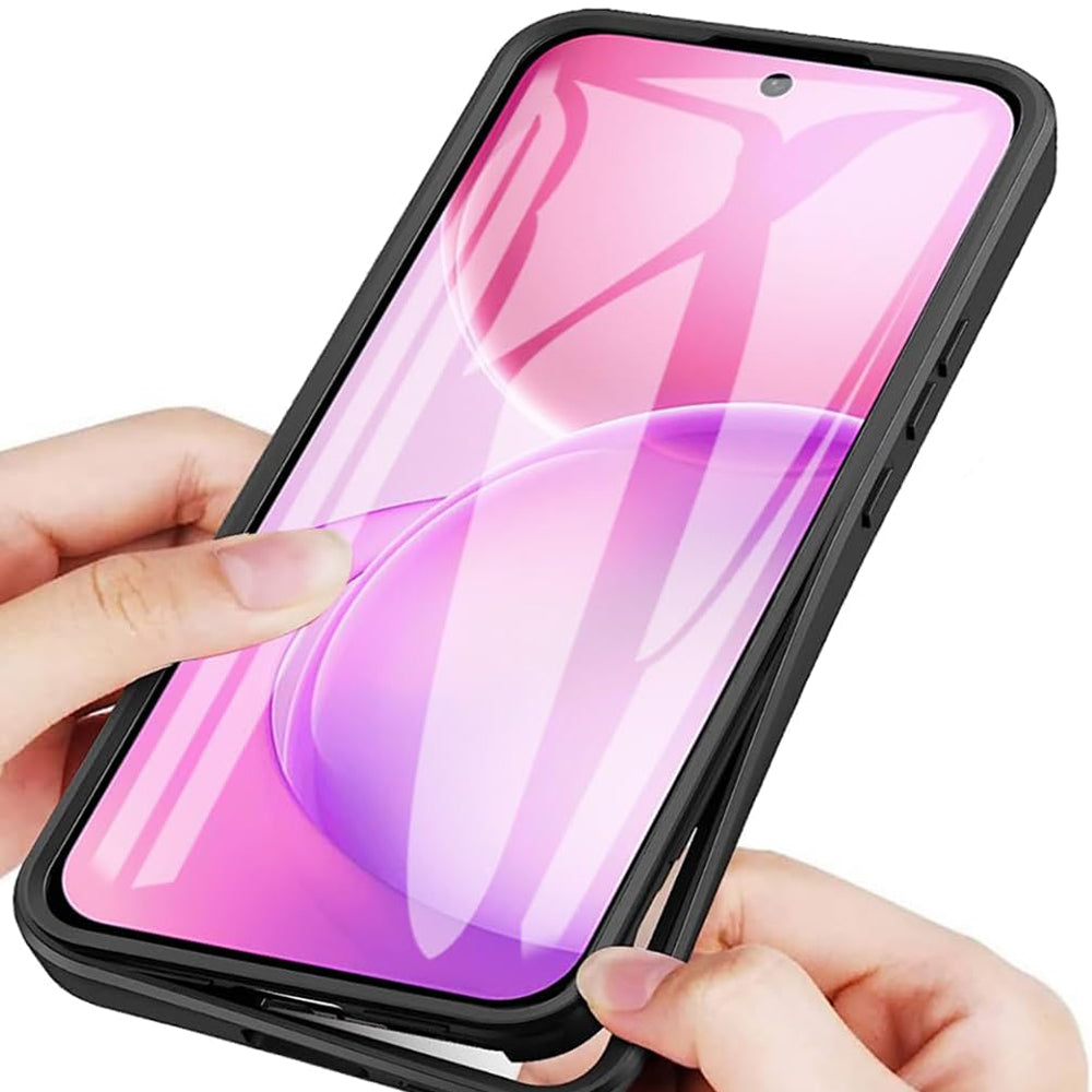 Hoes voor Oppo Reno16 / Reno16 Pro, Techsuit, ColorVerse 360, Zwart