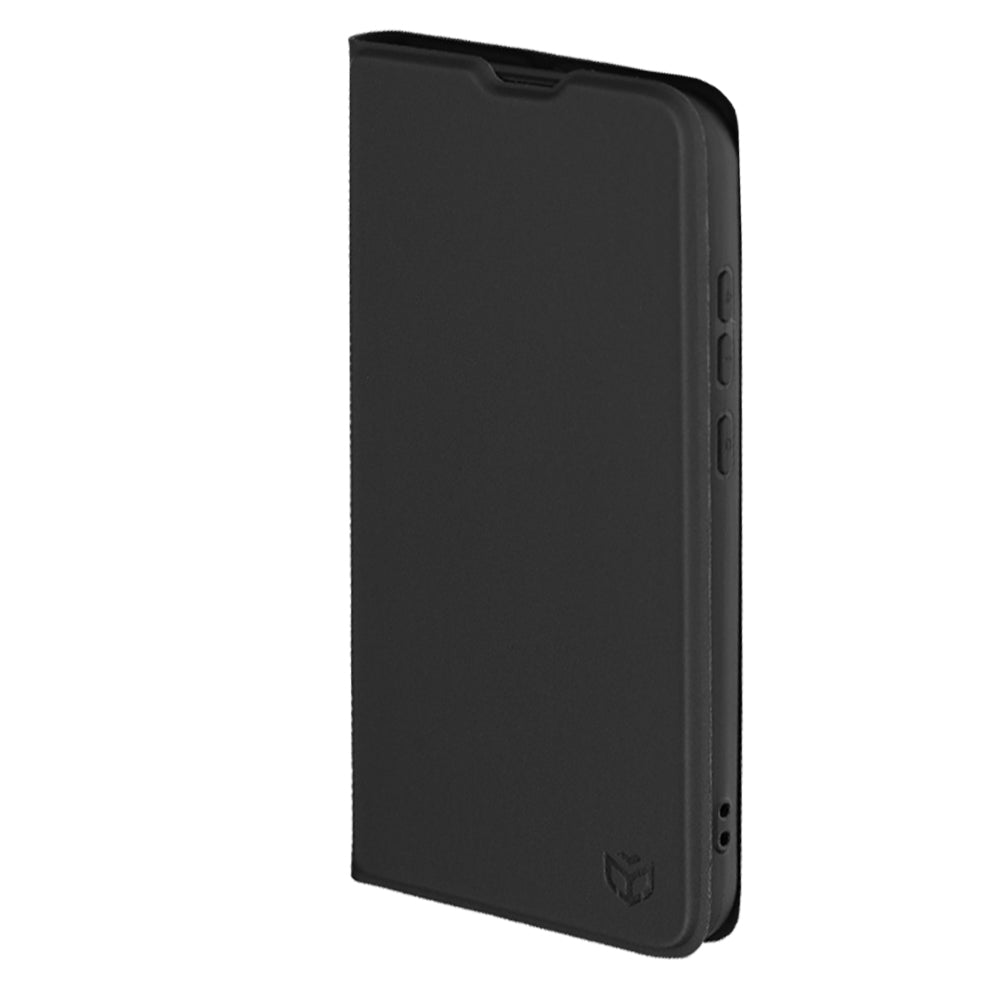 Hoes voor Oppo Reno16, Techsuit, Magskin Book, Zwart
