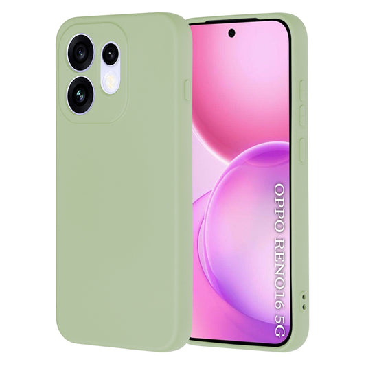 Hoesje voor Oppo Reno16, Techsuit, SoftFlex, Lichtgroen