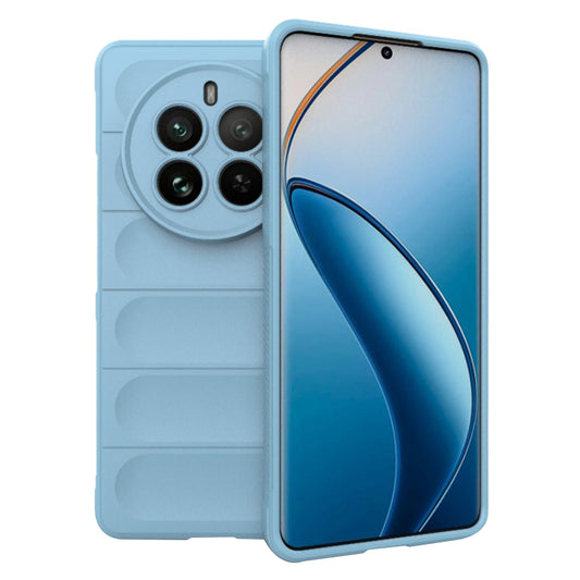 Hoesje voor Realme 12 Pro / 12 Pro+, Techsuit, Magic Shield, Blauw