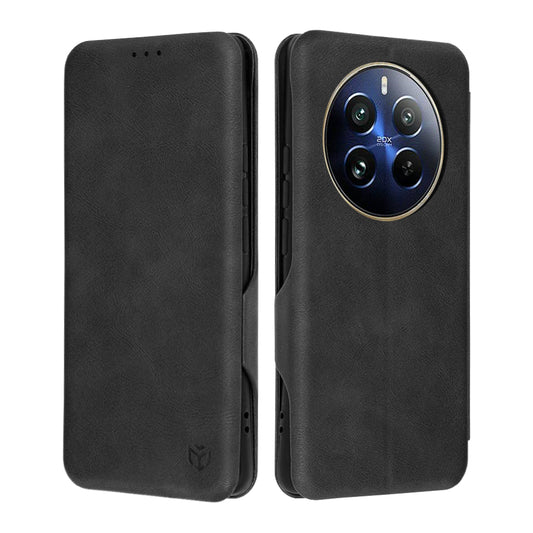 Hoesje voor Realme 12 Pro / 12 Pro+, Techsuit, Safe Wallet Plus, Zwart