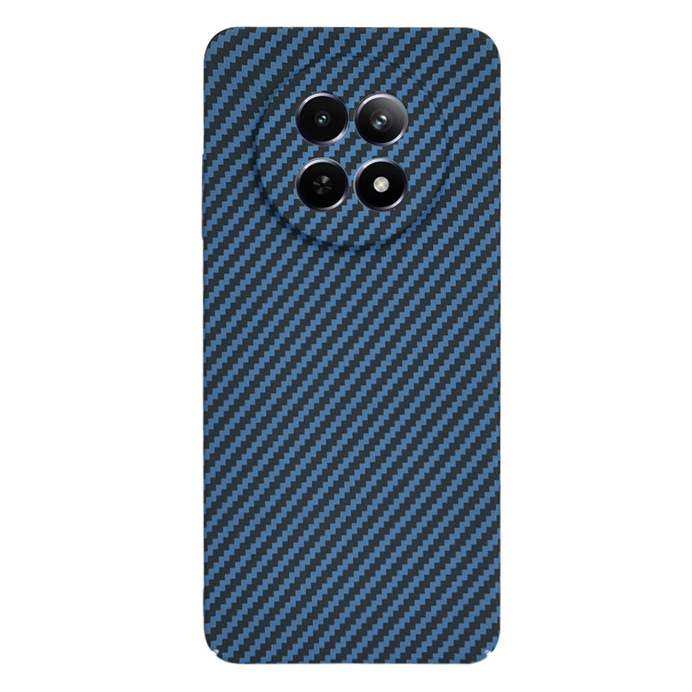 Hoes voor Realme 12x / 12, Techsuit, Carbonite FiberShell, Turkoois