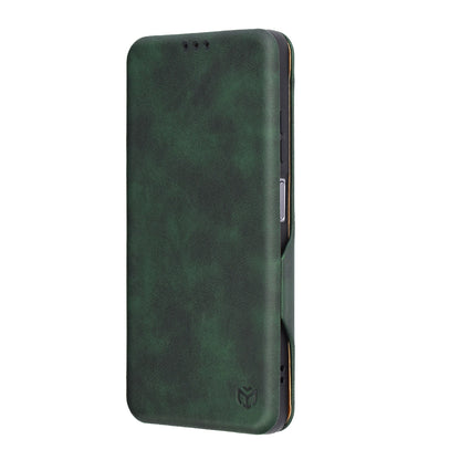 Case for Realme 12x / 12, Techsuit, Safe Wallet Plus, Green