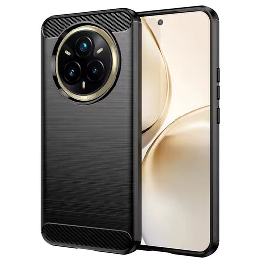 Hoes voor Realme 14 Pro+, Techsuit, Carbon, Zwart