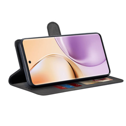 Hoes voor Realme 14 Pro, Techsuit, Diary Book, Zwart