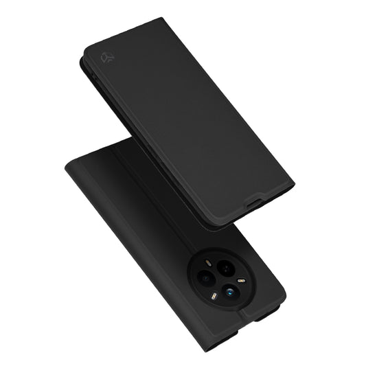 Hoes voor Realme 14 Pro, Techsuit, Magskin Book, Zwart