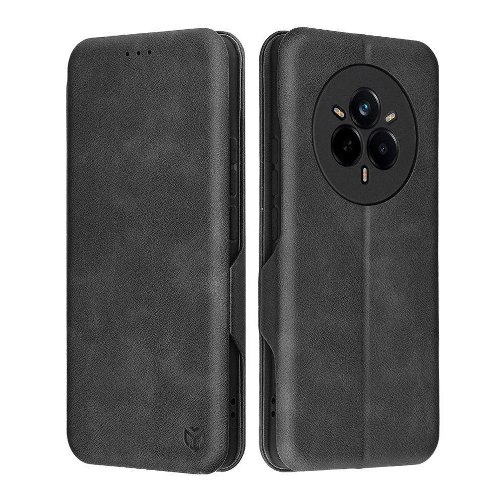 Hoes voor Realme 14 Pro, Techsuit, Safe Wallet Plus, Zwart