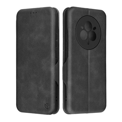 Hoes voor Realme 14 Pro, Techsuit, Safe Wallet Plus, Zwart