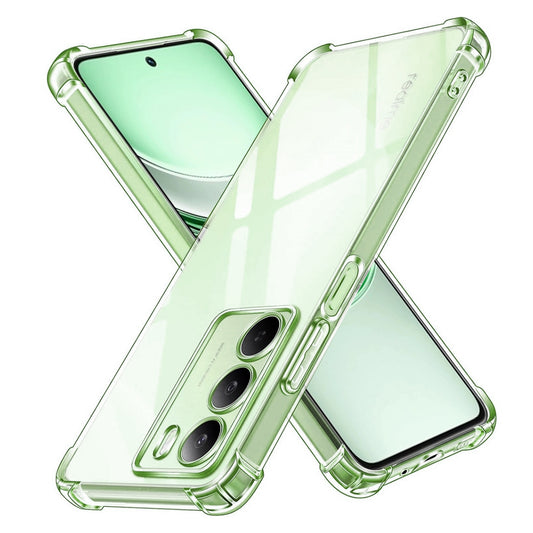 Case for Realme 14x, Techsuit, Shockproof Clear, Transparent