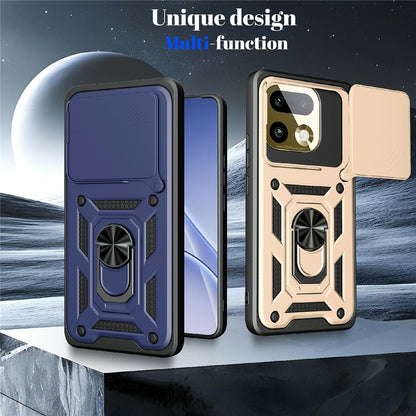 Hoes voor Realme 16 Pro+, Techsuit, CamShield, Blauw