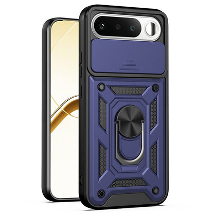 Hoesje voor Realme 16, Techsuit, CamShield, Blauw