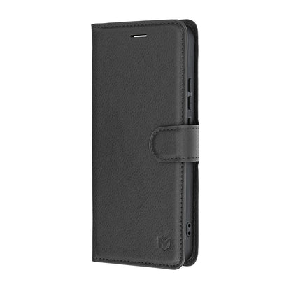 Hoes voor Realme 16, Techsuit, Leather Folio, Zwart