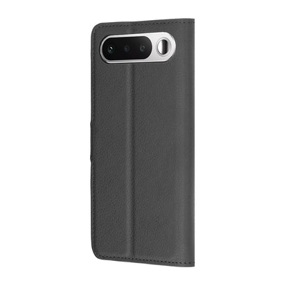 Hoes voor Realme 16, Techsuit, Leather Folio, Zwart