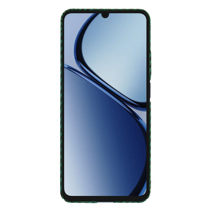 Hoes voor Realme C63 / C61, Techsuit, Carbonite FiberShell, Groen