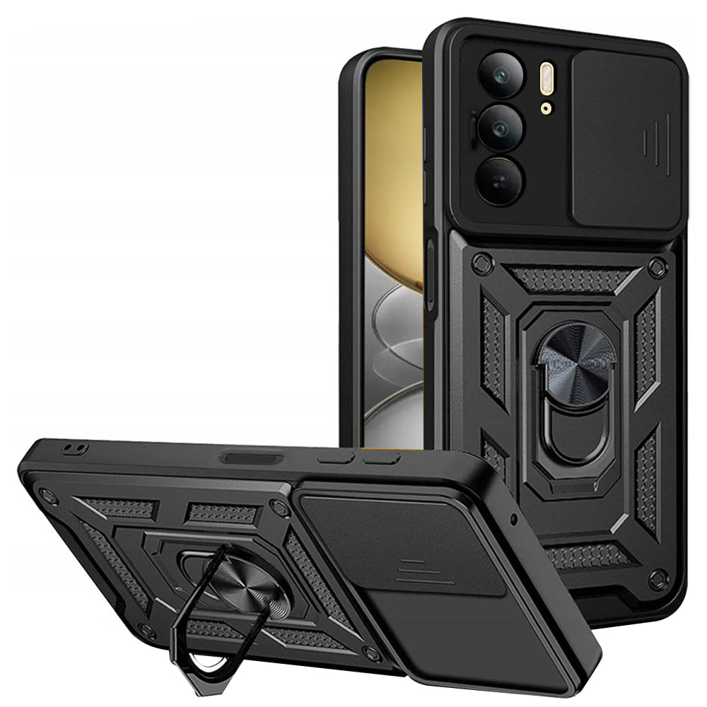 Case for Realme C75 5G / 14x, Techsuit, CamShield, Black