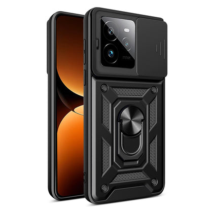 Hoes voor Realme GT 7 Pro, Techsuit, CamShield, Zwart