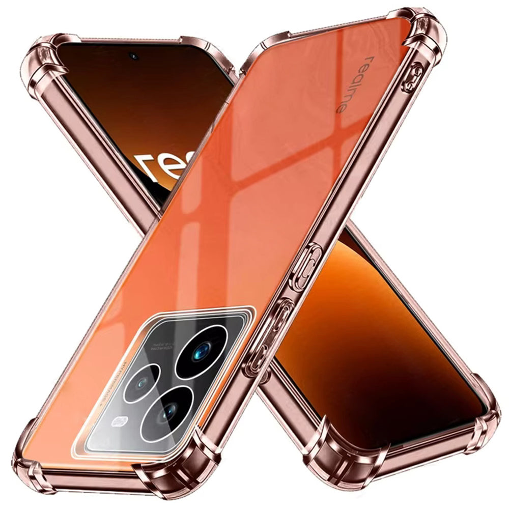 Hoes voor Realme GT 7 Pro, Techsuit, Schokbestendig Helder, Transparant