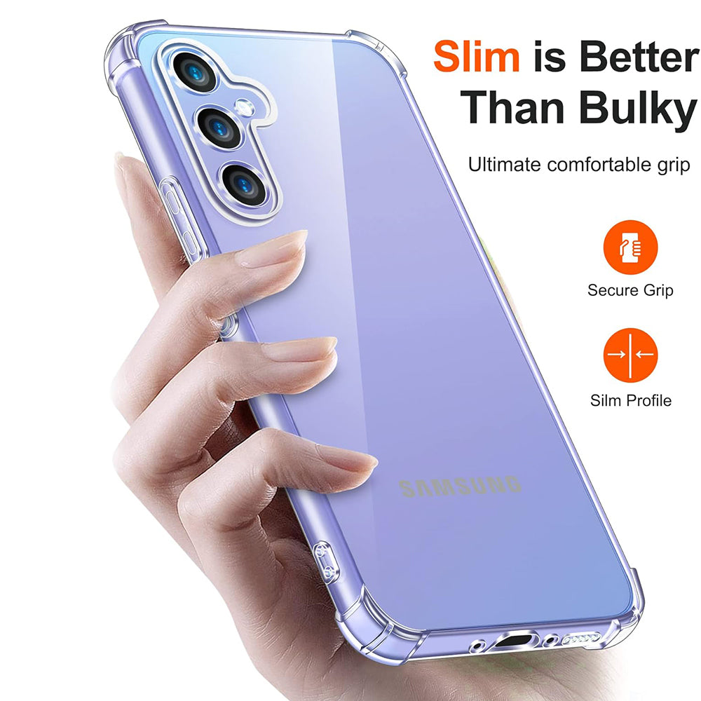 Hoes voor Realme GT 7 Pro, Techsuit, Schokbestendig Helder, Transparant