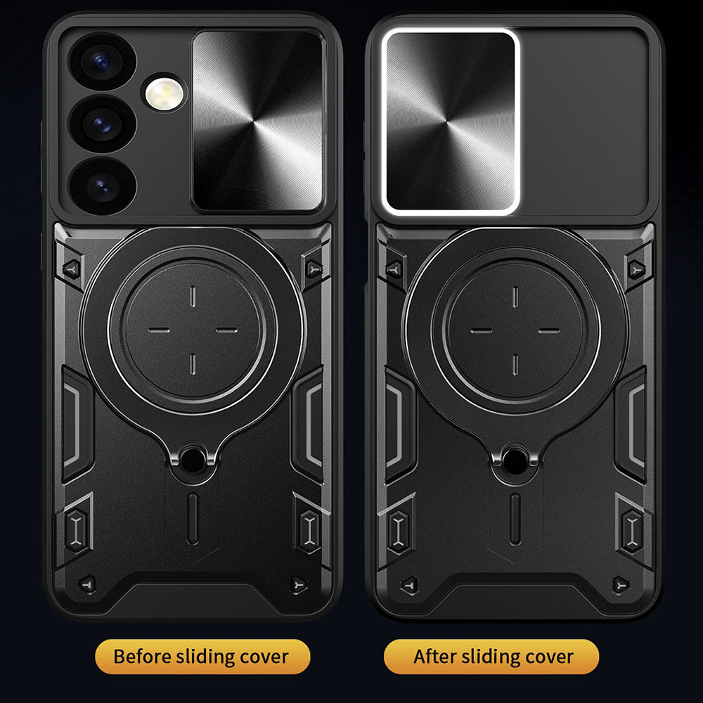 Hoes voor Realme Note 70T, Techsuit, CamGuard Pro, Zwart