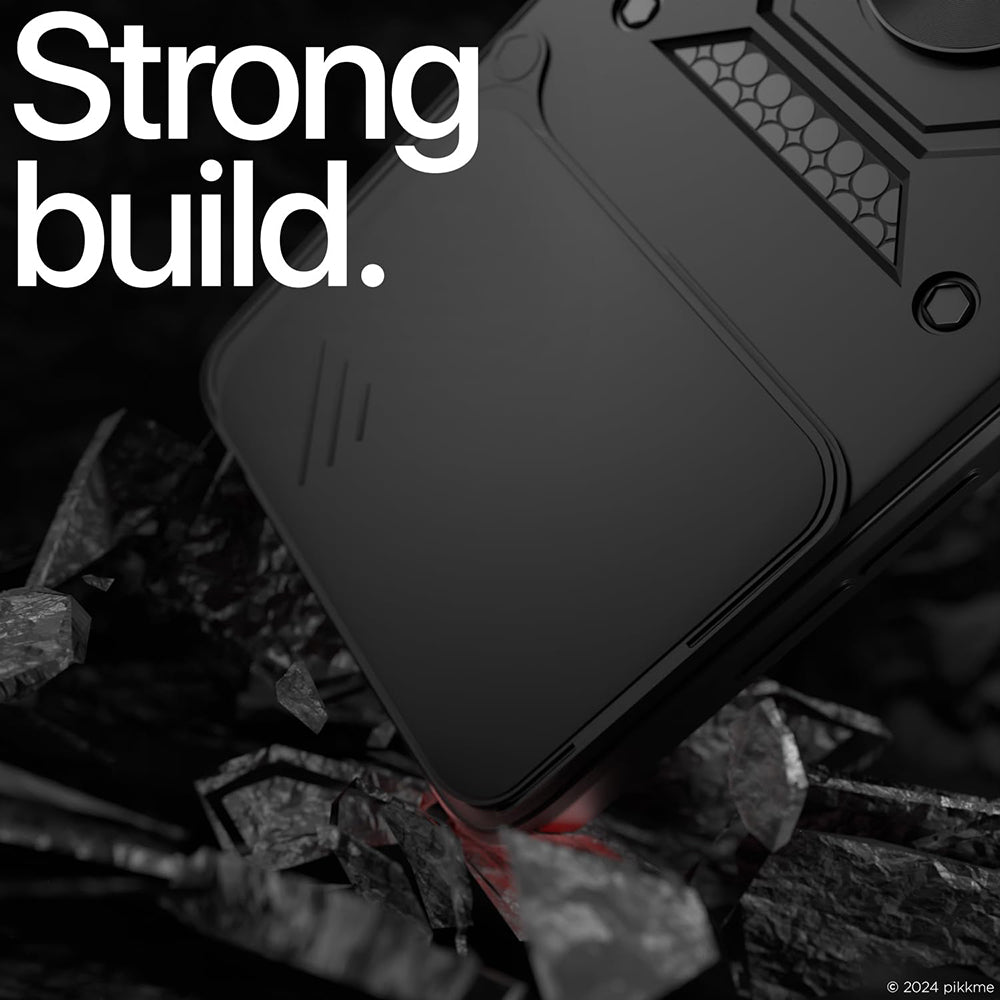 Hoes voor Realme Note 70T, Techsuit, CamShield, Zwart